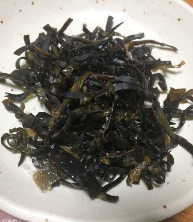 豆腐の塩昆布炒め 副菜