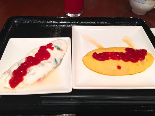 朝食に♡卵白でホワイトオムレツ