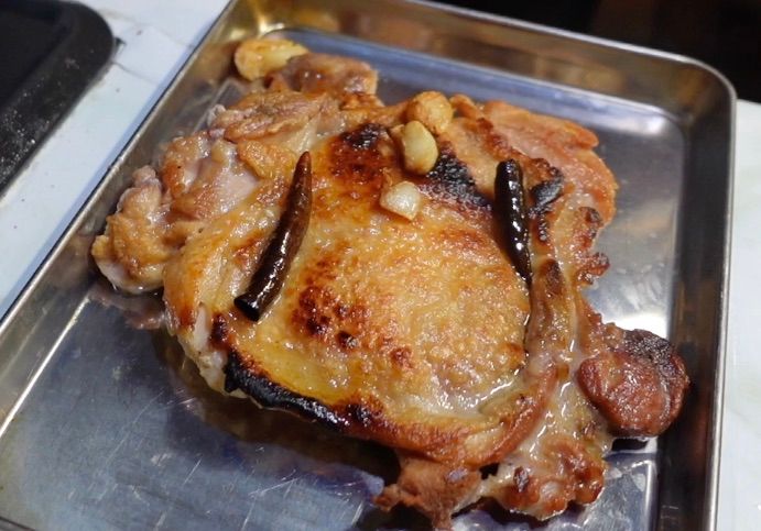 ドライトマトとバジルのチキンステーキ - マイティの Awesome Cooking