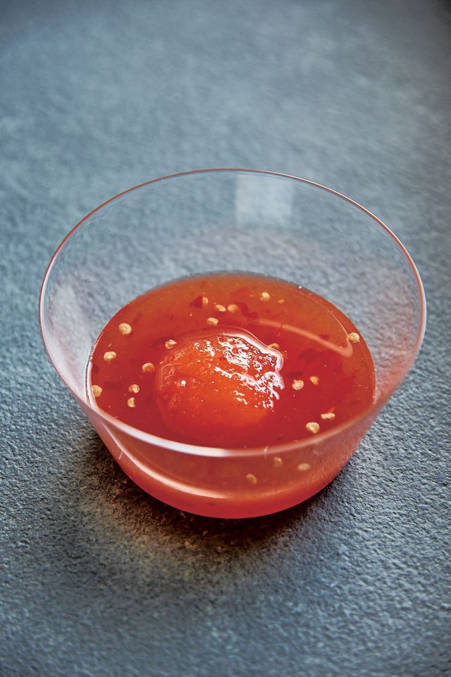 鶏肉の卵黄ソースかけ♡