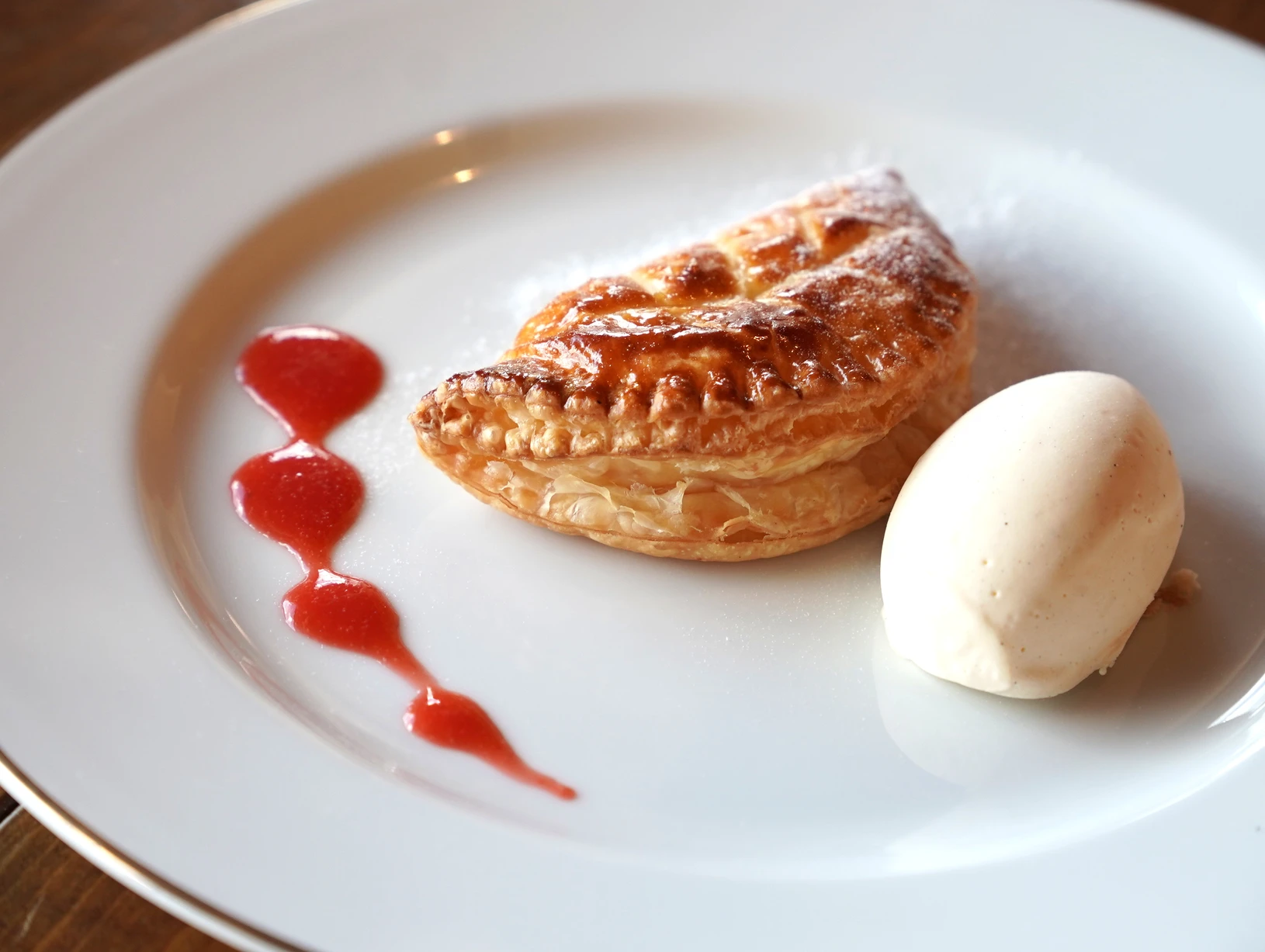 綺麗に焼けたよ♪ショソン・オ・ポム🍎レシピあり小麦粉だいすき