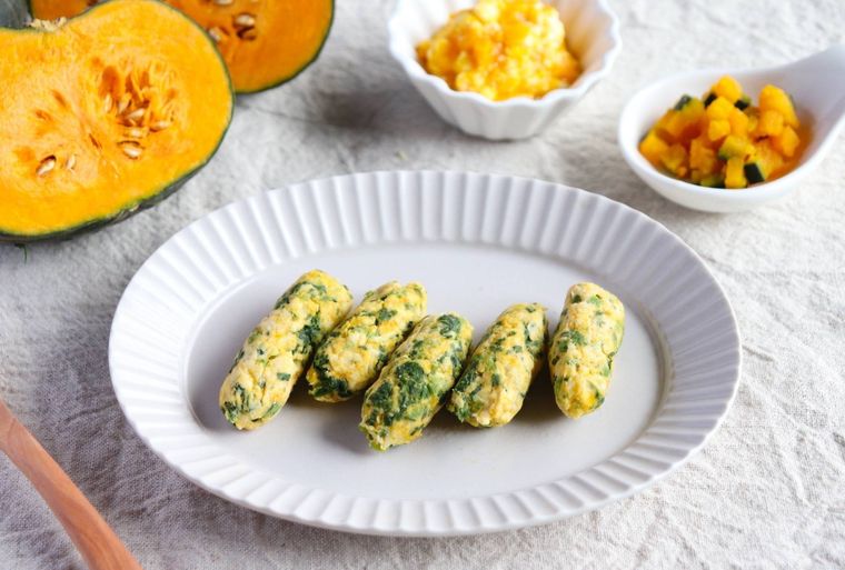 離乳食中期 7〜8ヵ月粗く潰して、素材の味を覚えさせて