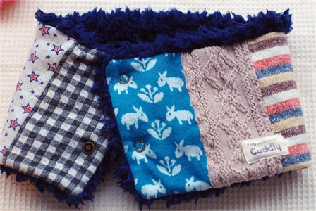 モヘアハンドレッド 太 で編む 玉編みのネックウォーマー手作りレシピクロバー株式会社