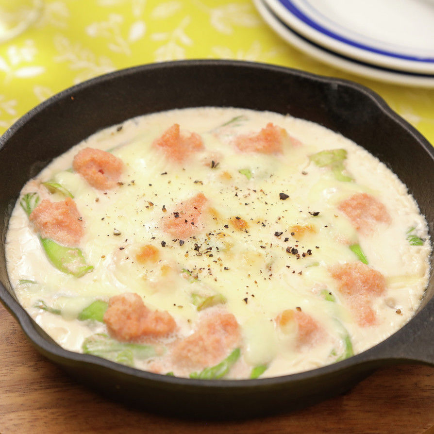 タラの芽の味噌チーズ焼き