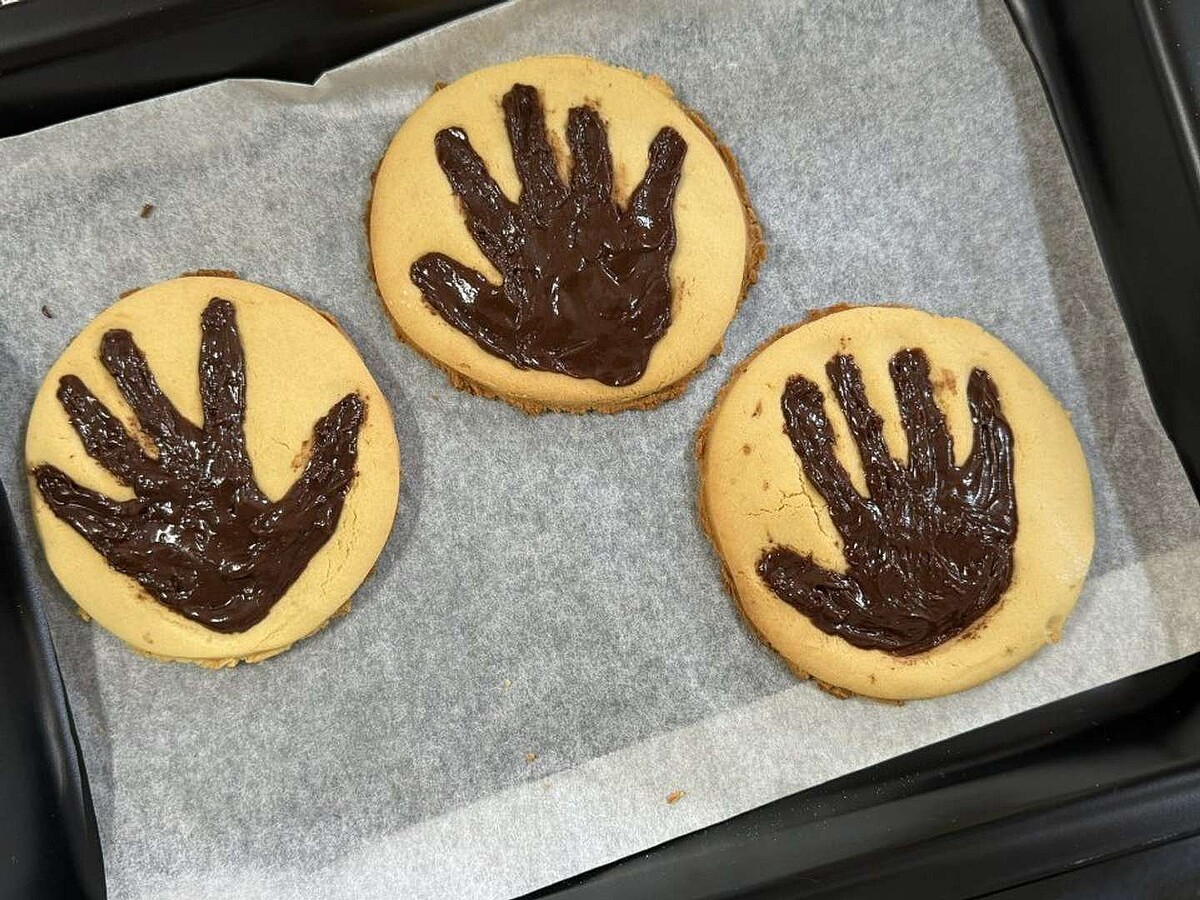 * バレンタイン ♡ 苺ミルククッキー♪