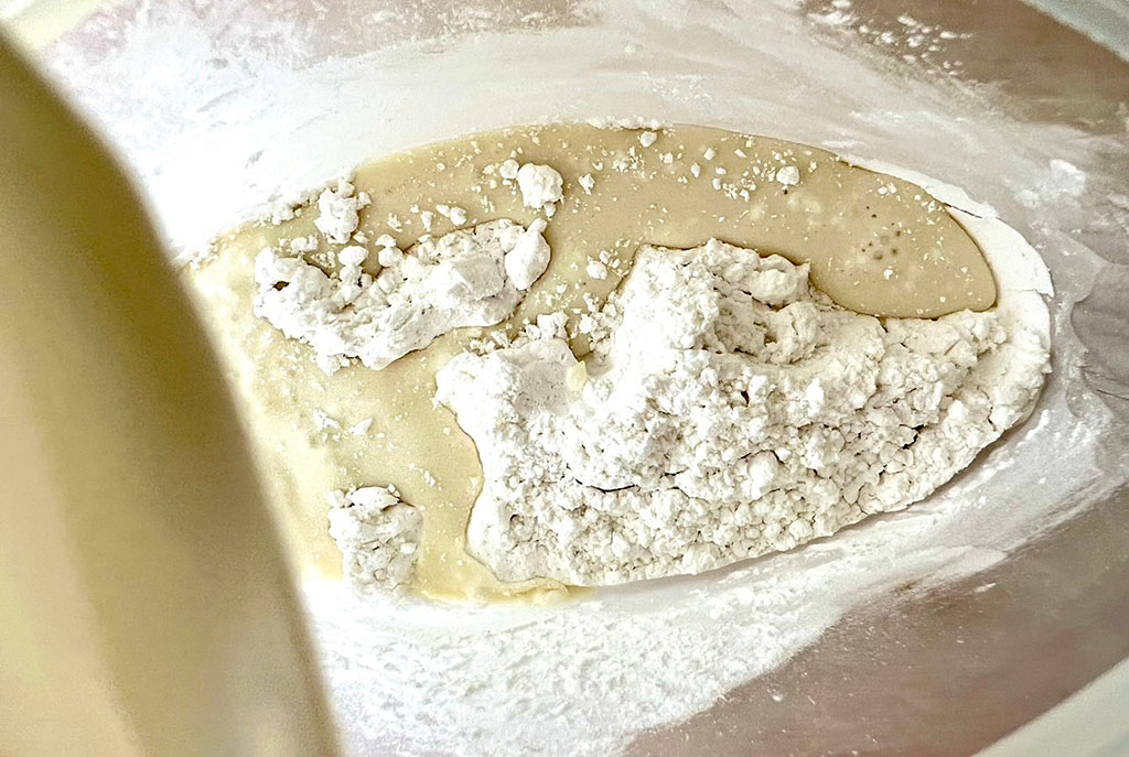 レンジで3分！ほわほわ♡バナナの米粉蒸しパン