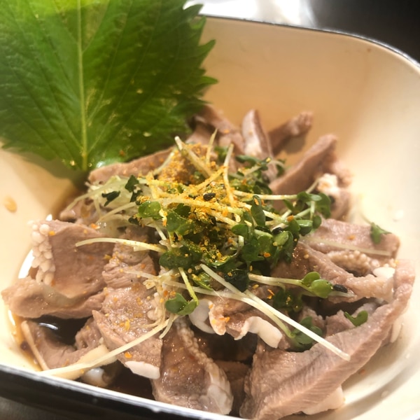 上手な豚タン下処理！ 美味しい焼き方レシピ動画