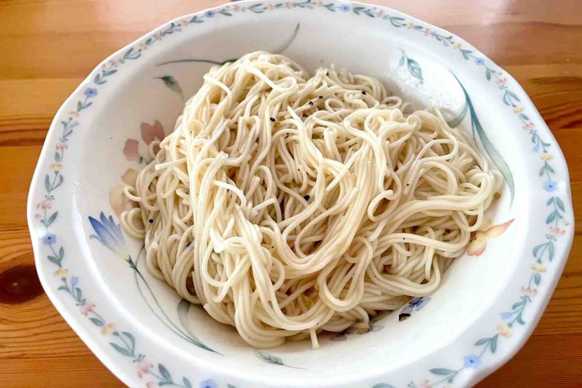 中華そば風超簡単冷やしそうめん