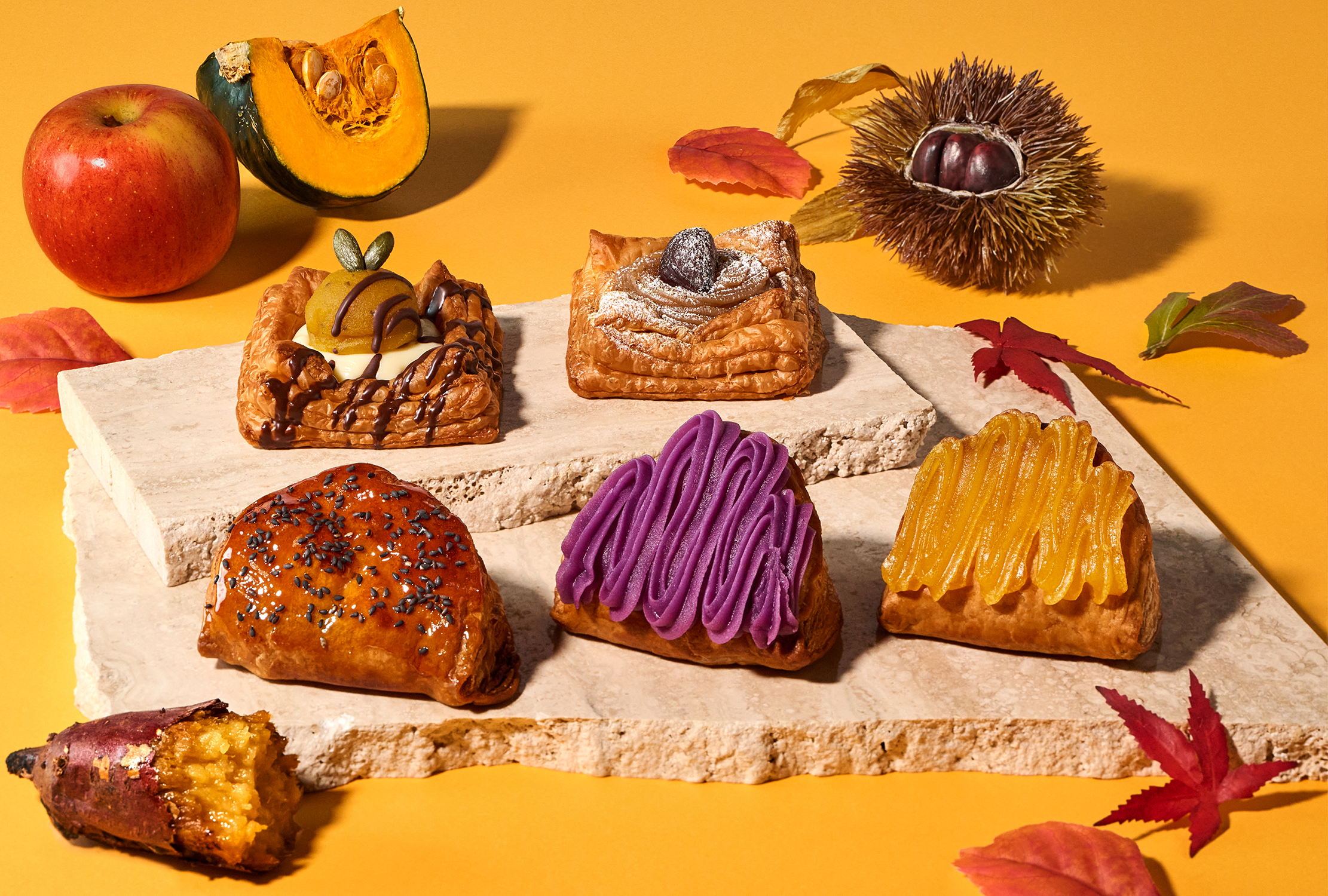 卵なし！薔薇のカスタードアップルパイ♡