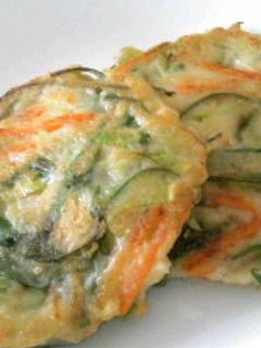 ニラなし・キムチチヂミのレシピ