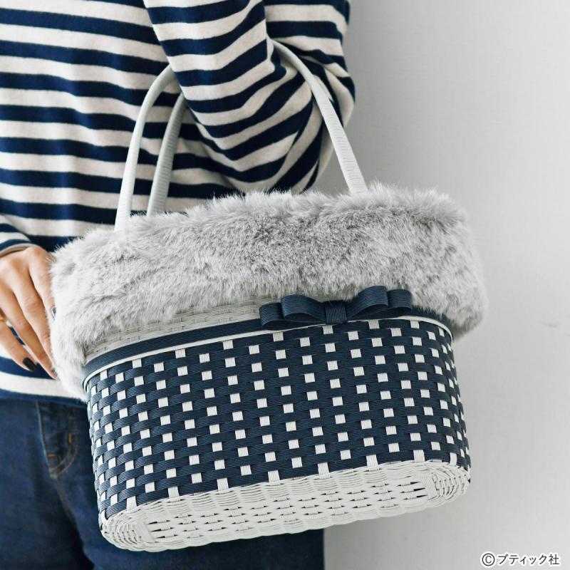 エコクラフトのかご かごバッグや小物を手作り！「クラフトバンド」の編み方＆