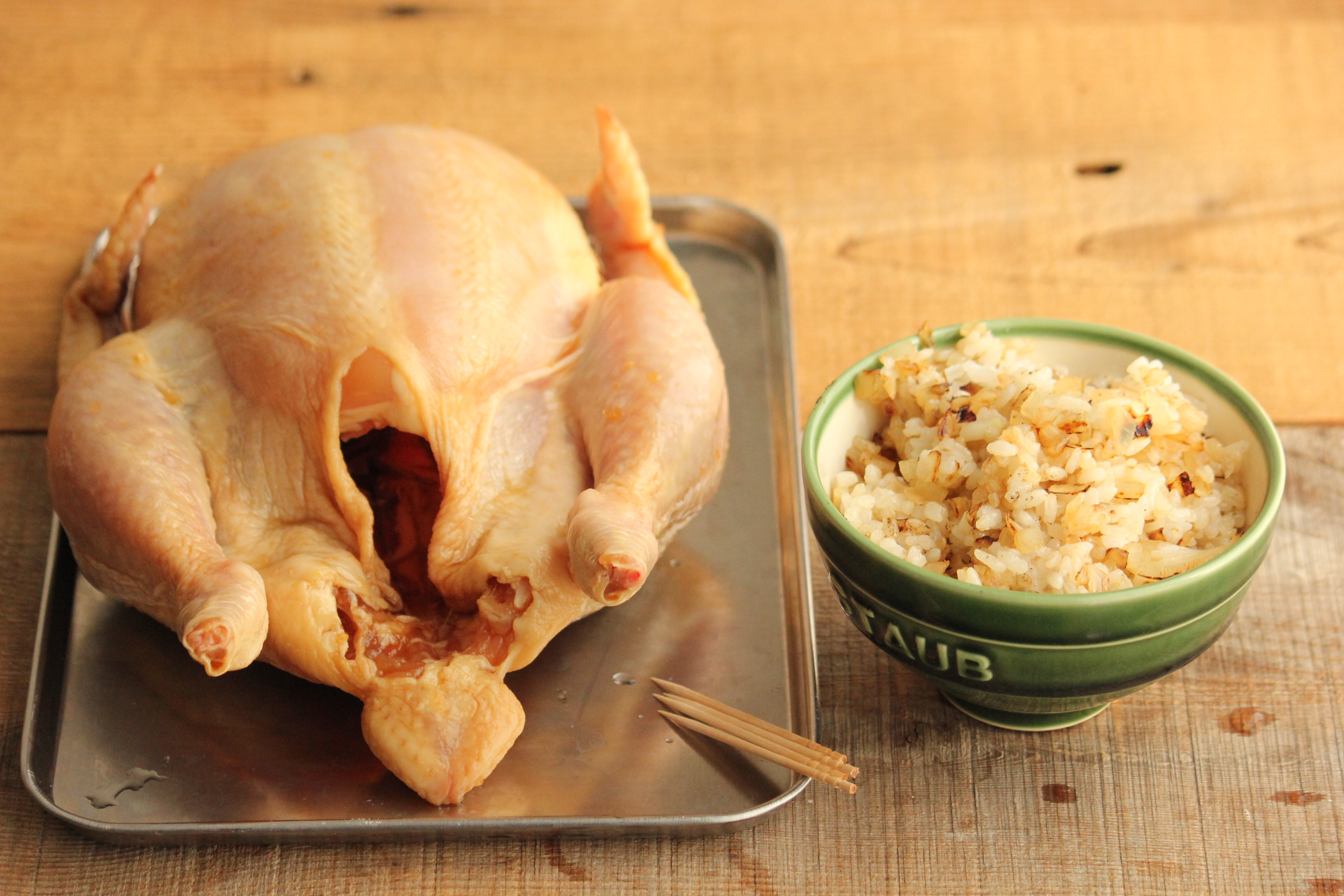 クリスマスに意外と簡単!丸鶏のローストチキンのレシピ! - 生かし屋さん