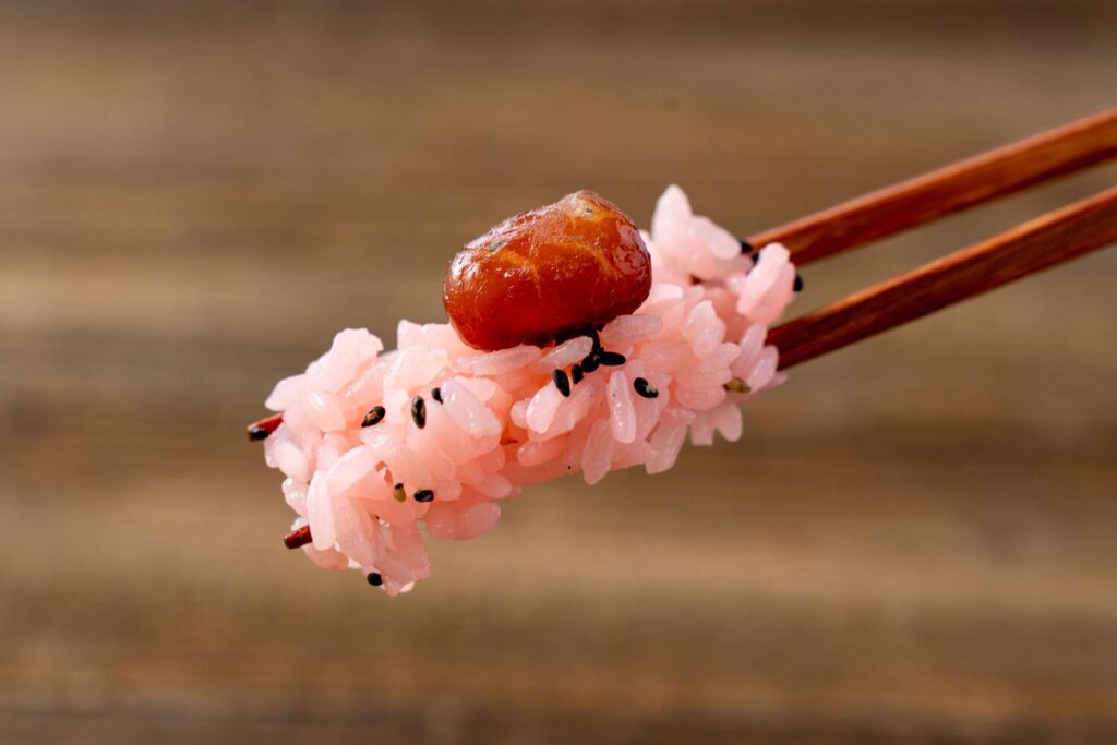 山梨県民が大好きな甘納豆のお赤飯