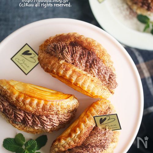 冷凍パイシートでサクサクチョコパイ