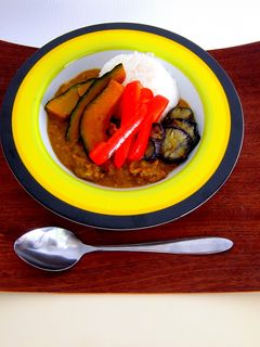 素揚げ野菜で夏野菜カレー 写真素材1414317- フォトライブラリ