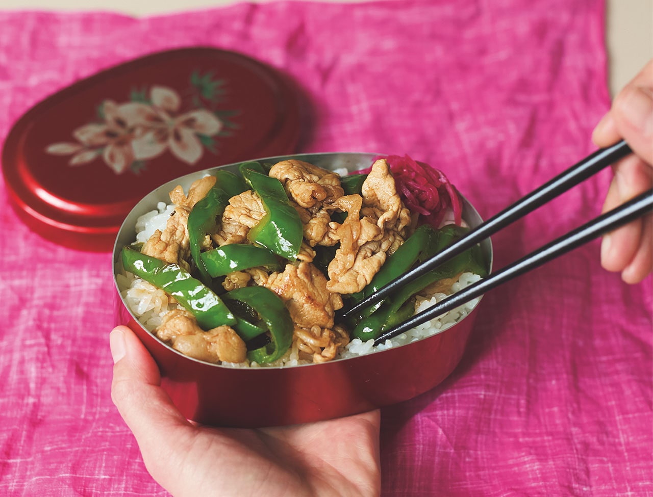 ピーマンとにんじんのきんぴら