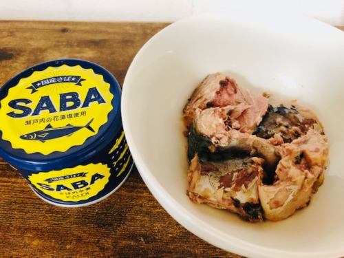 簡単サバ缶サラダのレシピ