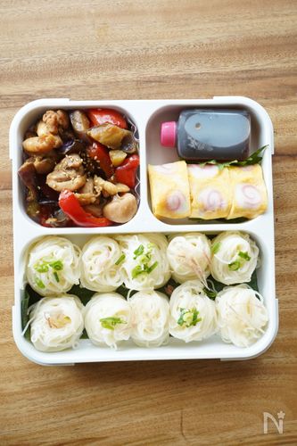 サラダそうめん弁当