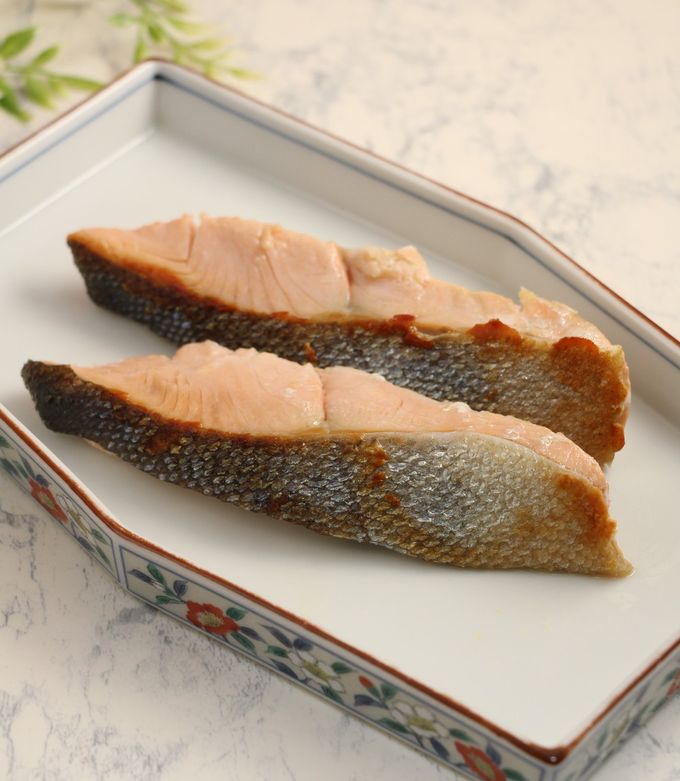 簡単◎生鮭のふっくら塩焼きbyフライパン