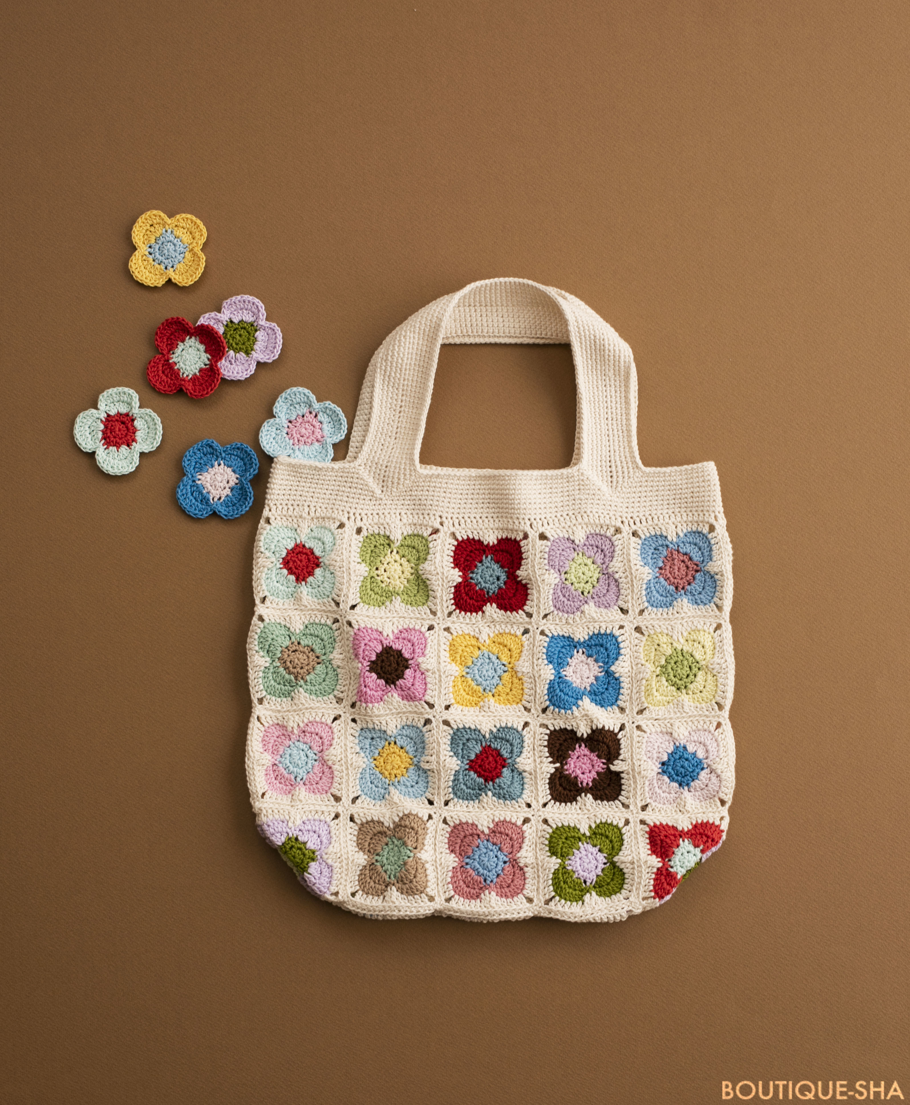 かぎ針編み余り糸活用 100均の余り糸でクッションカバー長編みだけで初心者さんも簡単! How to make a crochetedcushion cover