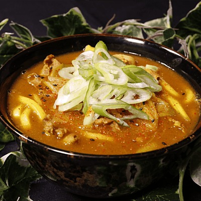 無水カレーからのカレーうどんSPICE&HERB COMMUNITY