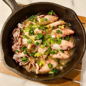 お餅活用レシピ ふわとろ♡お好み焼き風とろろ焼き