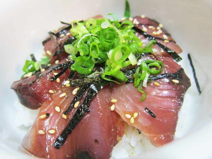 お家でも マグロの漬け丼