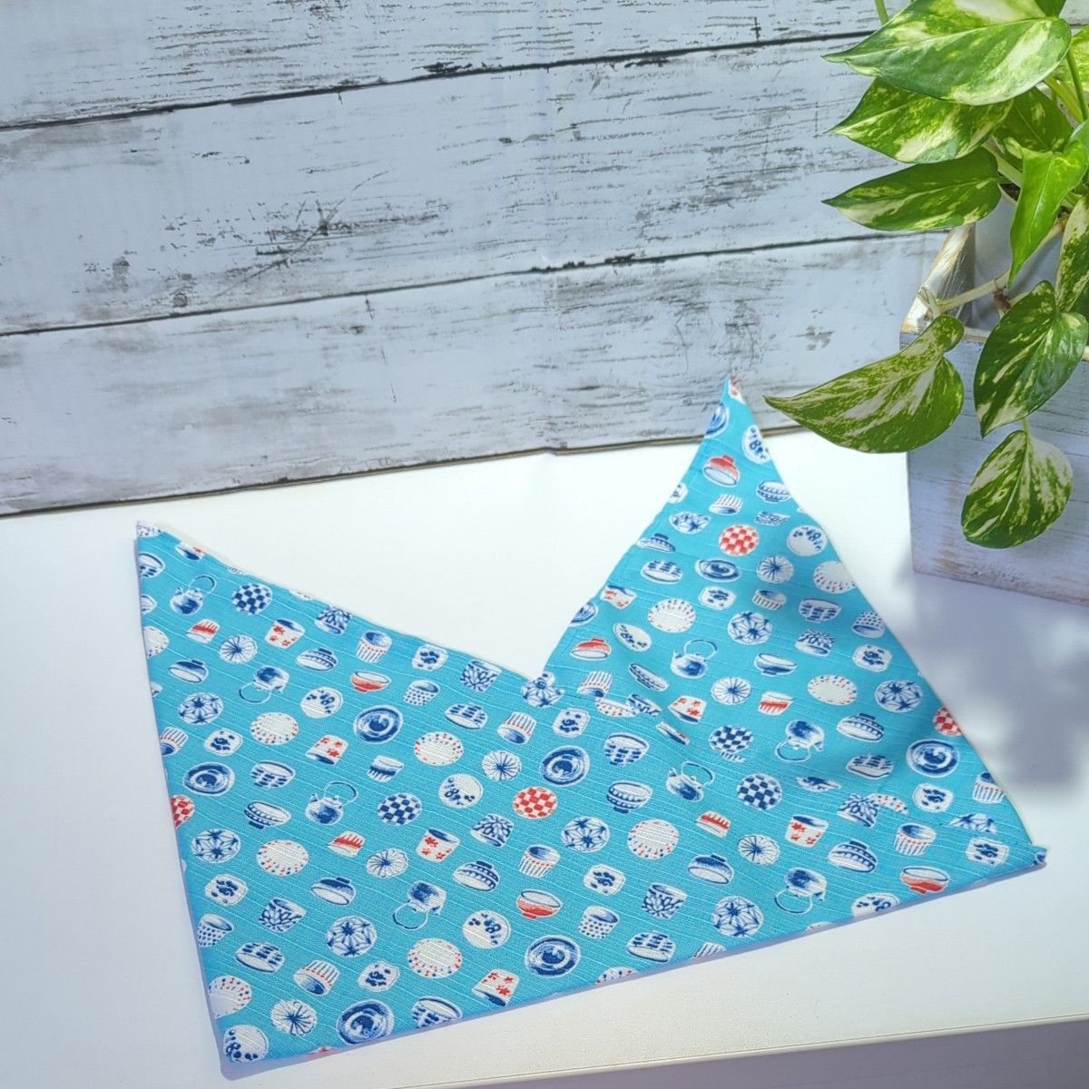 裏地なし お弁当袋の作り方 巾着袋タイプnunocoto fabric