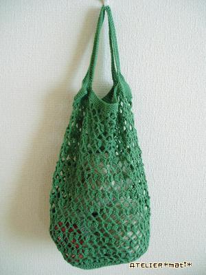 ベジネットバッグ」レポート編み物キット販売・編み方ワークショップイトコバコ