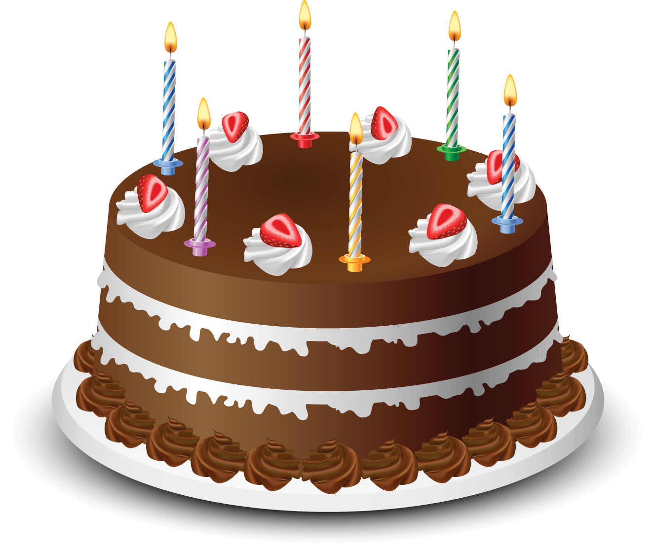 フリーイラストチョコレートケーキパブリックドメインQ：著作権フリー画像素材集