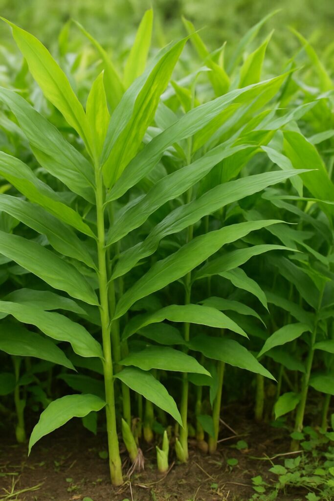 茗荷収穫しました！San Franciscoのひとりごと ３