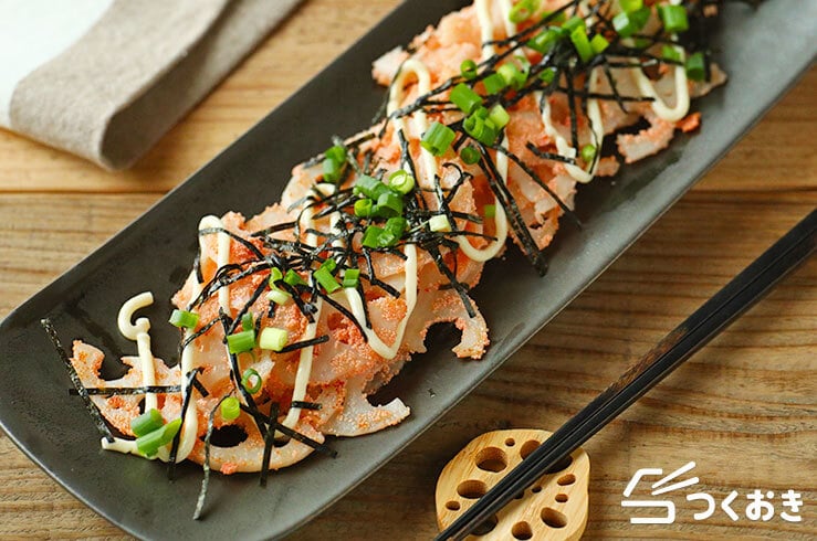 辛子明太子の卵焼き 副菜