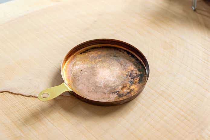 フライパン 16cm ガス火専用 ふんわり銅のぱんけーきpan送料無料 銅フライパン 銅製フライパン 浅型フライパン 16センチ 小さめ ミニパンケーキ 銅のフライパン 銅鍋 銅製リビングート楽天市場店