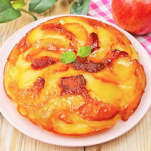 りんごのクランブルケーキ