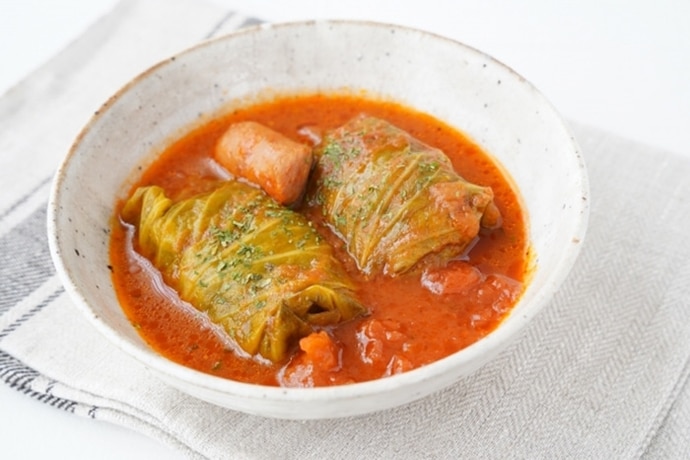 ロールキャベツ トマト味 ・献立。miyukiのスマイルキッチン