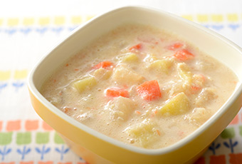 取り分け離乳食レシピ さつまいもご飯東京ガス ウチコト