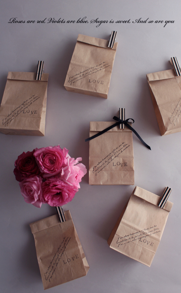 ダイソー「窓付きクラフト紙袋S」