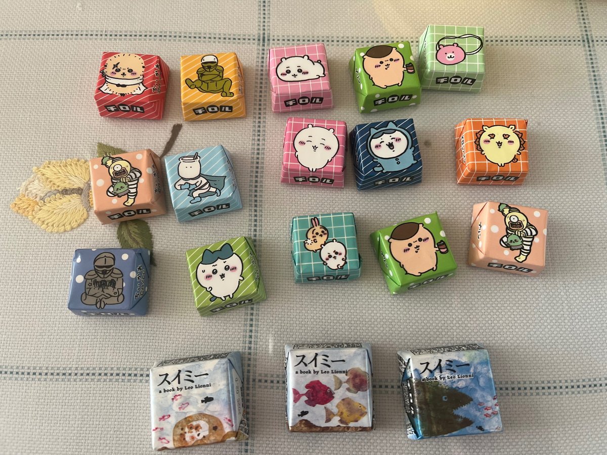 家で楽しく過ごす チロルチョコの包み紙で！簡単可愛いヘアゴムの作り方