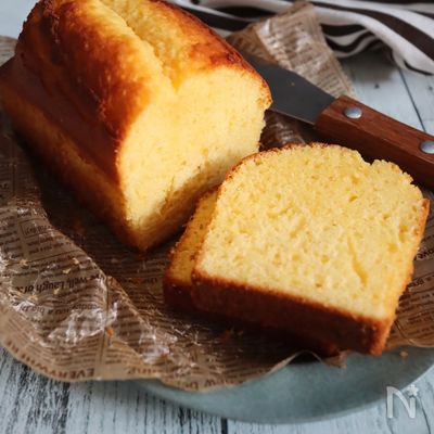 HMで作るバナナパウンドケーキ