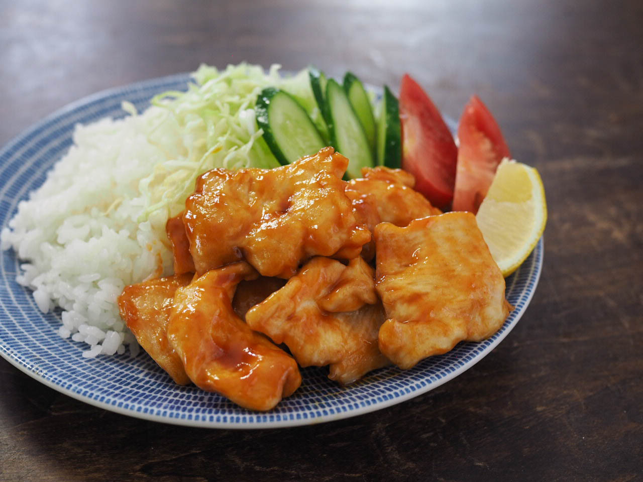 鶏むね肉のケチャマヨ焼き