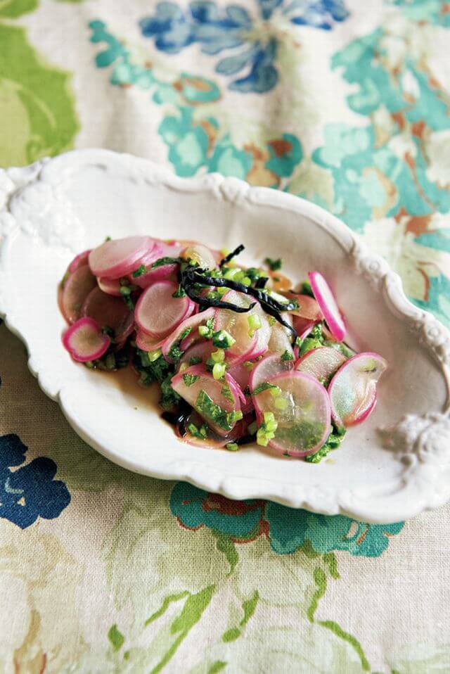 カブの塩昆布和え 副菜