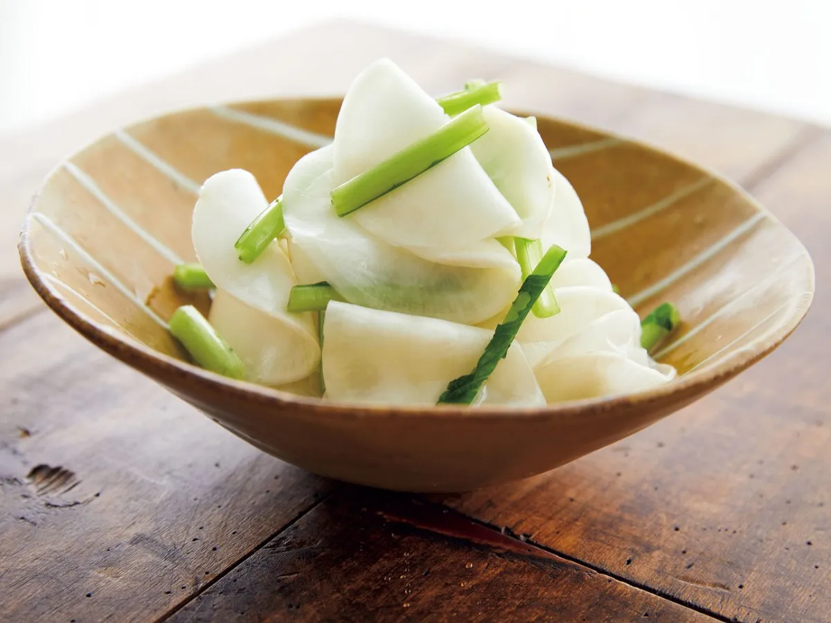 キュウリとカブの浅漬け 副菜