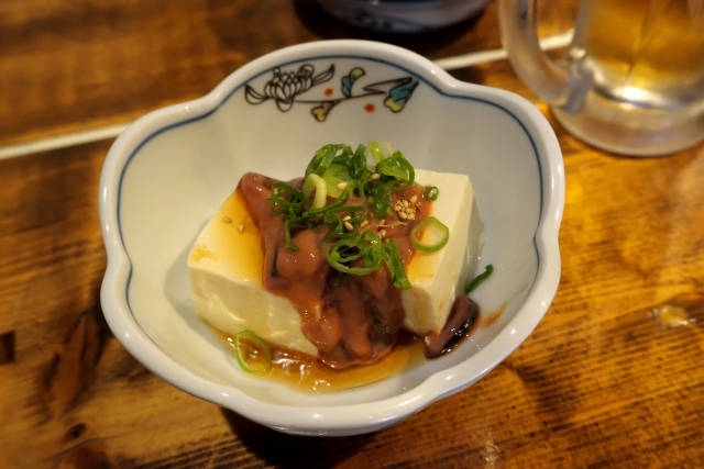 豆腐といかの塩からあえクラシル