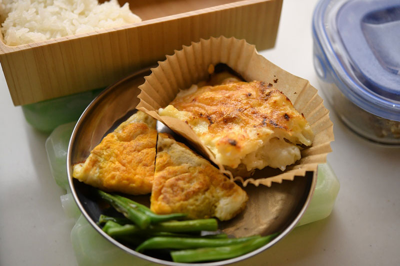 簡単時短！えびとチーズのグラタン肉ボールOishiine!! おいしいね!!