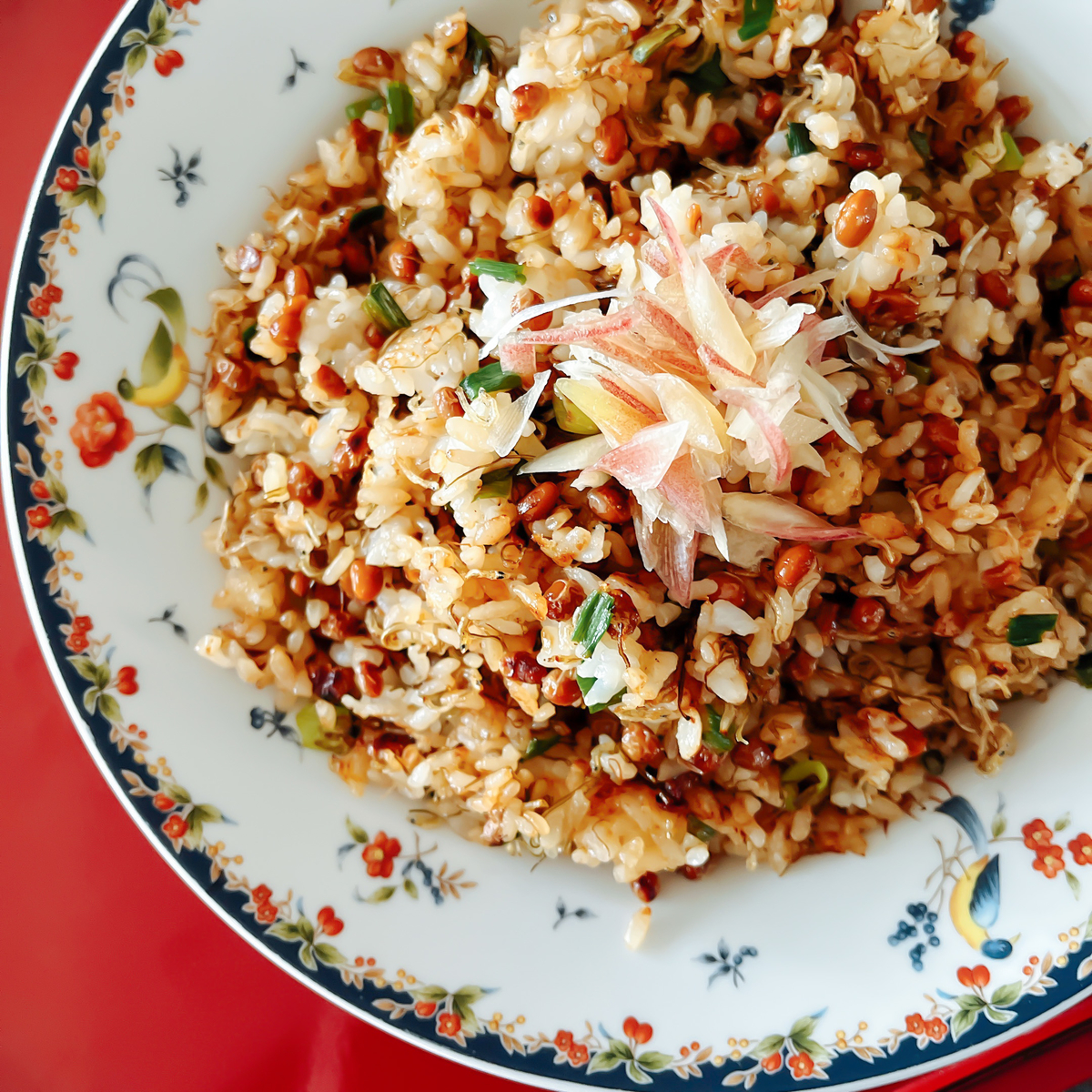 ちりめんじゃことしめじの中華あえ