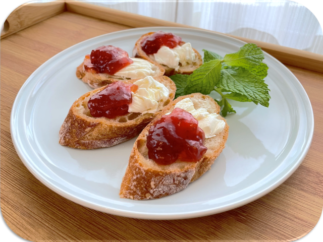 アテ クリームチーズ レモンジャム クラッカー ヨチパンSnapdish スナップディッシュID:1WT9Oa