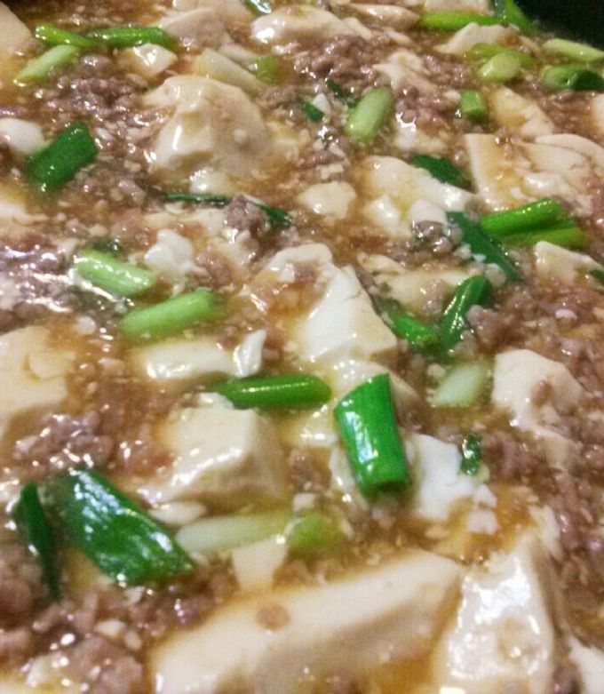 汁なし麻婆豆腐うどん