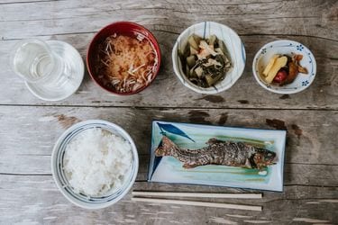 最近の献立から見る汁物の配膳位置列車に乗って旅に出よう