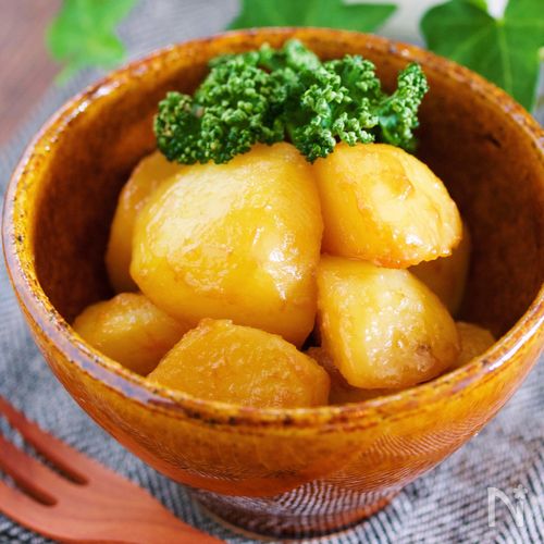 じゃがいものめんつゆバター煮作り置き 節約 お弁当