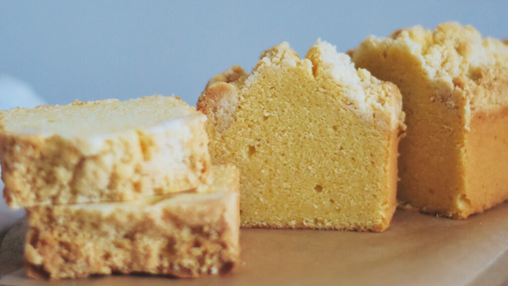 卵・牛乳・バターなし！ １００均パウンド型で作る捏ねない！もちふわ♡ミニ食パン カメリヤ使用